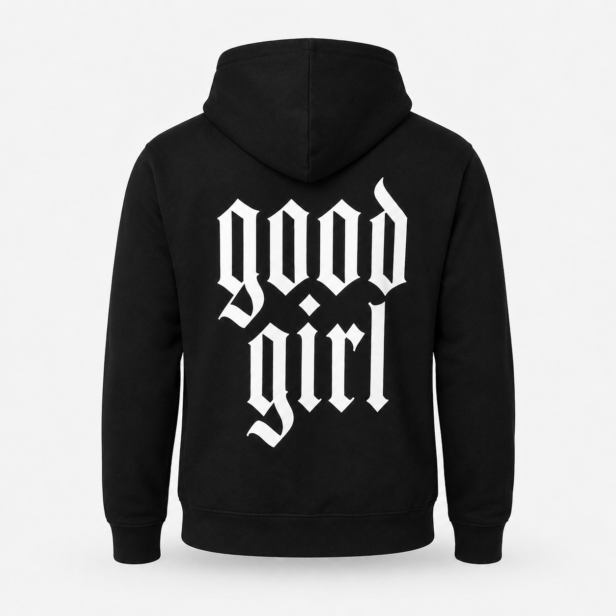 Oversized hoodie hand-necklace